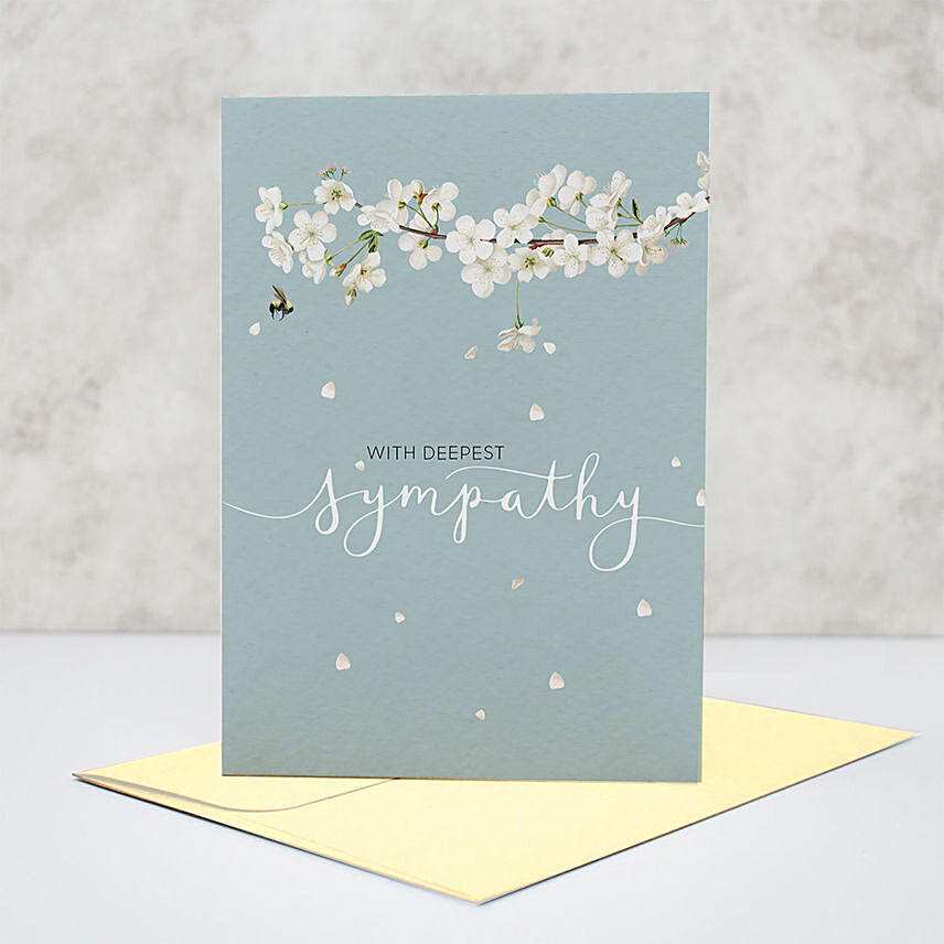 Sympathy Greeting Card: Greeting Cards 