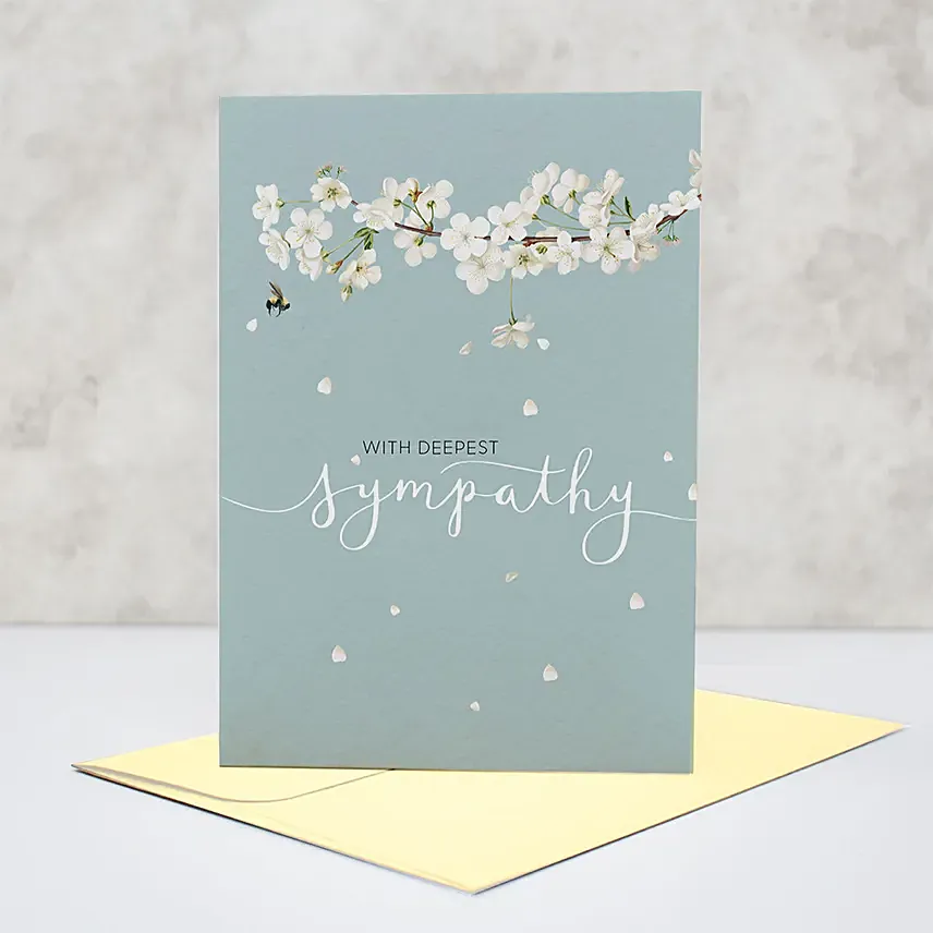 Sympathy Greeting Card: Greeting Cards 