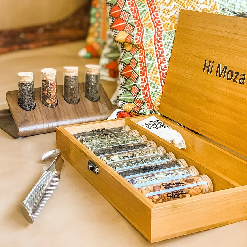 Tea Wooden Box By Feel Good Tea: 