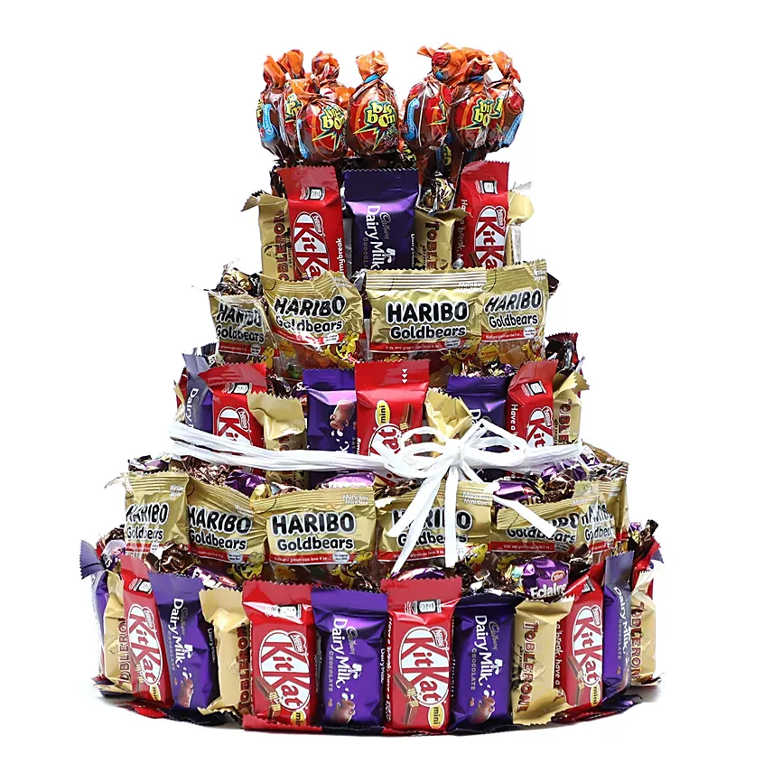 Tower of Chocolaty Joy: Gifts to Umm Al Quwain