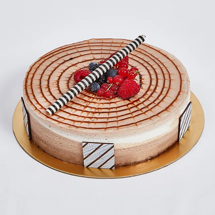 Triple Chocolate: New Born Baby Cake