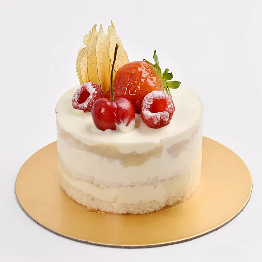 Vanilla Mono Cake: One Hour Delivery Cakes