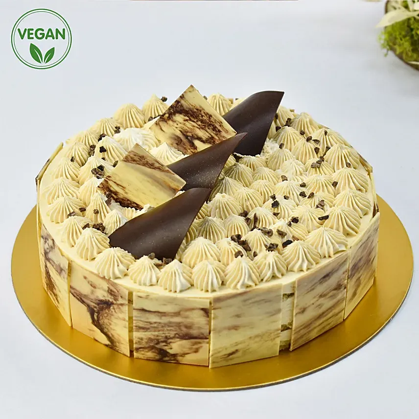 Vegan One Kg Butterscotch Cake: Vegan Cakes