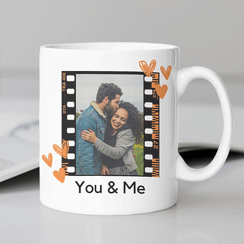 You And Me Personalized Mug: Anniversary Mugs