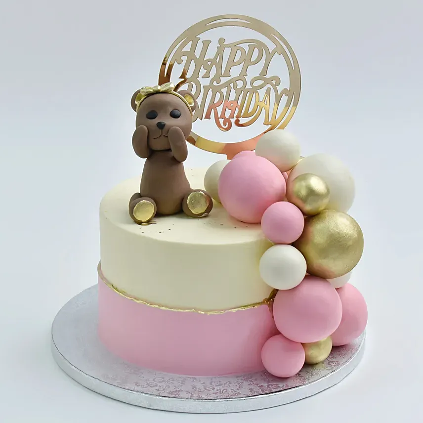 Yummy Teddy Cake: Designer Cakes for Birthday Celebrations