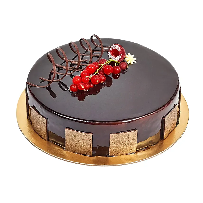 500gm Eggless Chocolate Truffle Cake: I Am Sorry Gifts