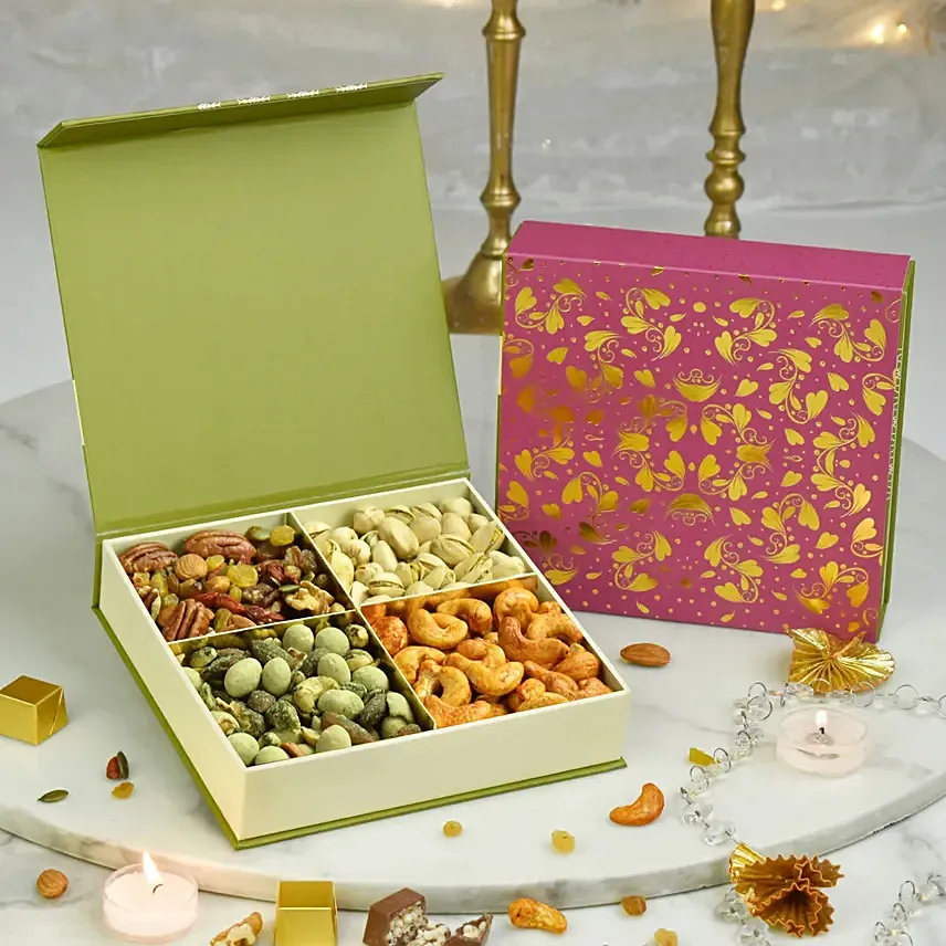 Assorted Dry Fruits Box: Dry Fruit Hampers
