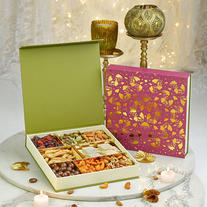 Assorted Sweets n Dry Fruits Big Box: Dry Fruits 