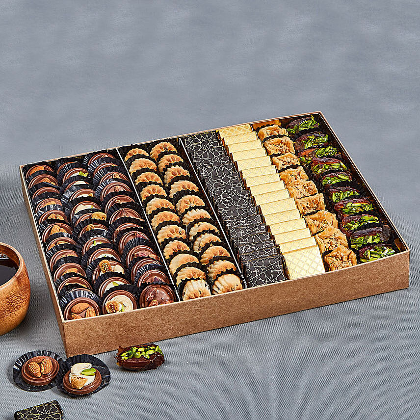 Assorted Tempting Delights Box: Cookies in Dubai