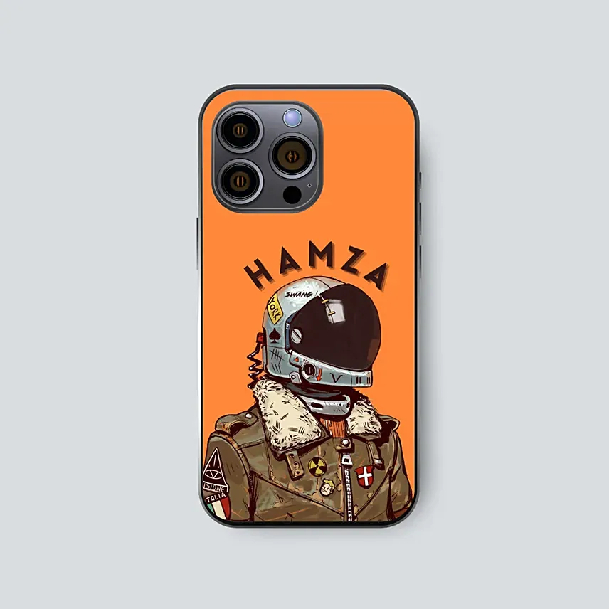Astronaut Personalised Iphone Case: 