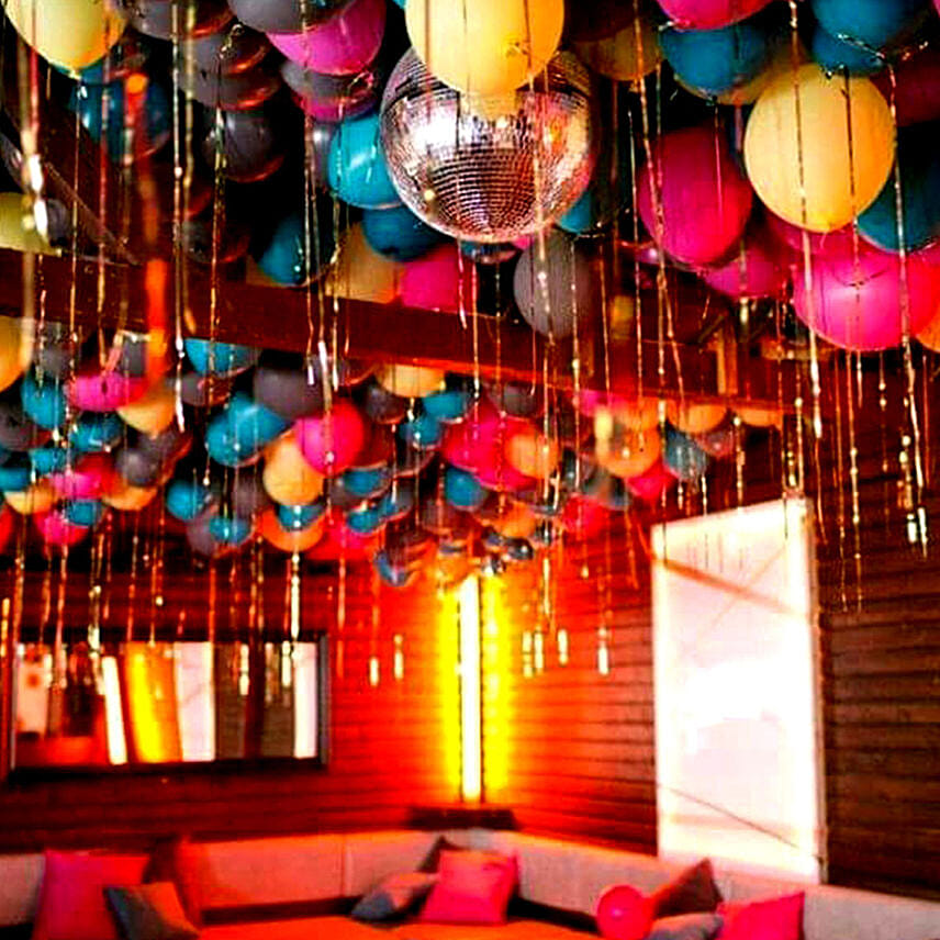 Balloons On The Ceiling: 