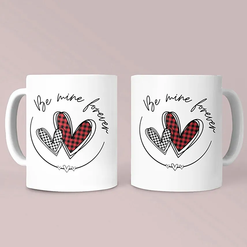 Be Mine Mug Set: Propose Day Personalised Gifts
