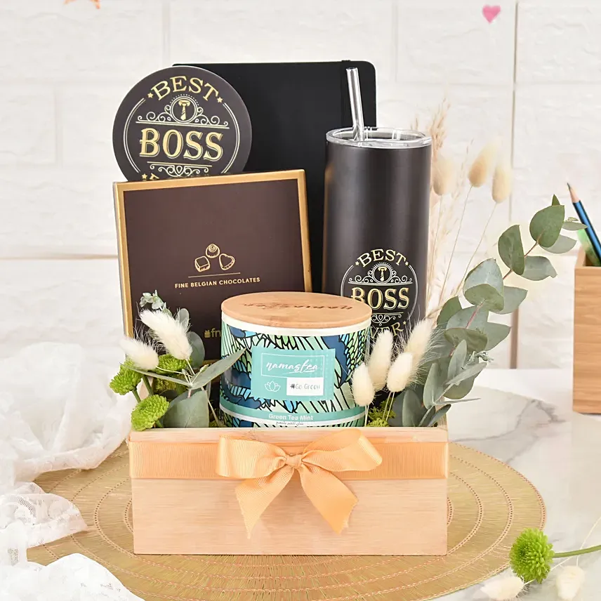 Best Boss Hamper With Tea: Gifts for Boss