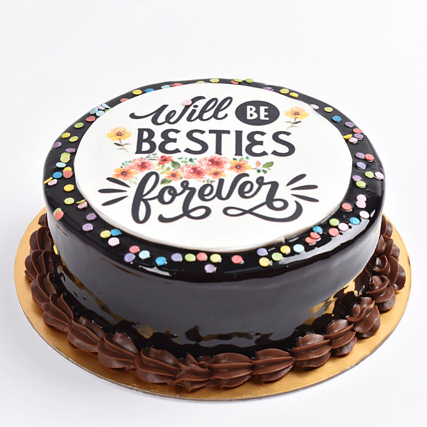 Bestie Forever Cake: Friendship Day Gifts