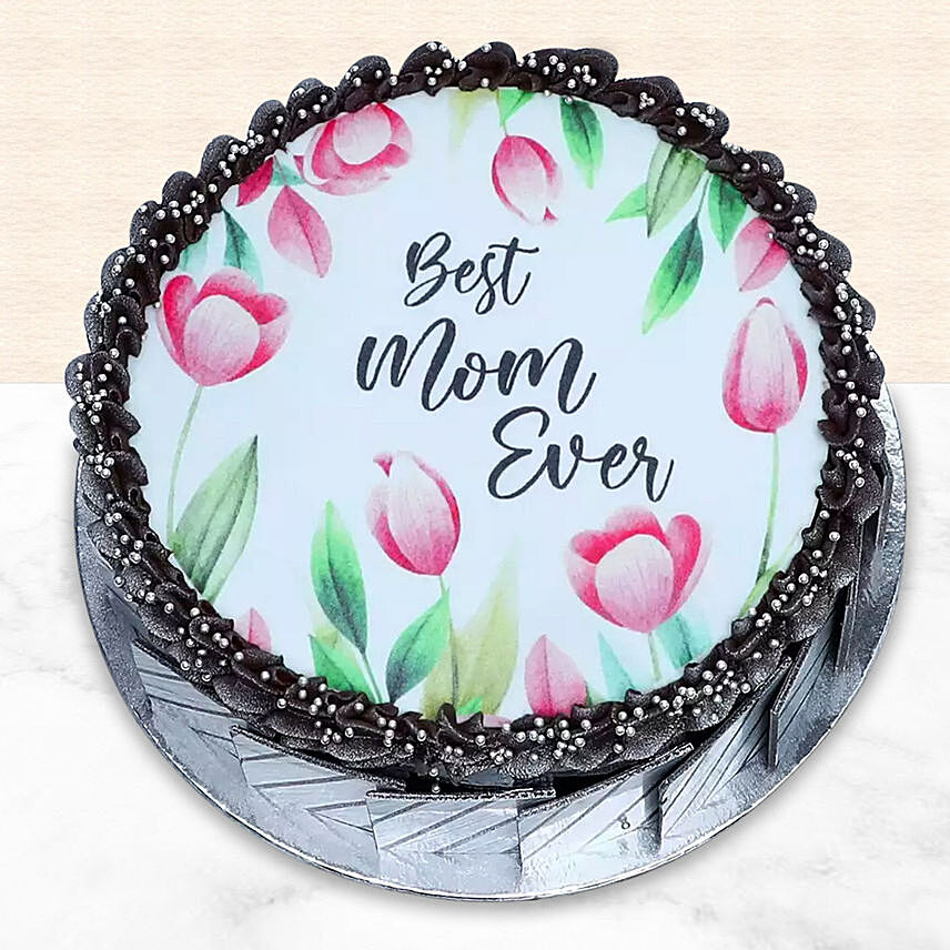Best Mom Ever cake: Same Day Delivery Gifts for Mothers Day