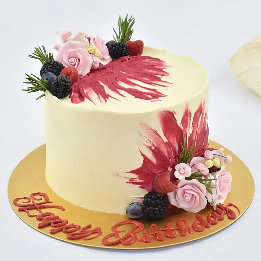 Birthday Surprise Designer Cake: Premium Cakes