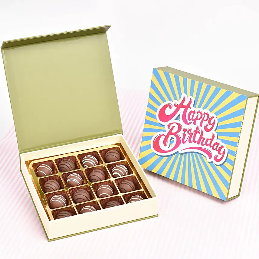 Birthday Wishes Chocolate Box: Birthday Chocolates 
