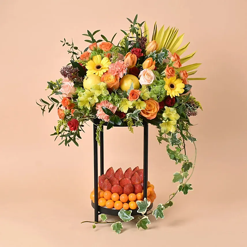 Blooms and Fruits: Ramadan Flower Arrangements