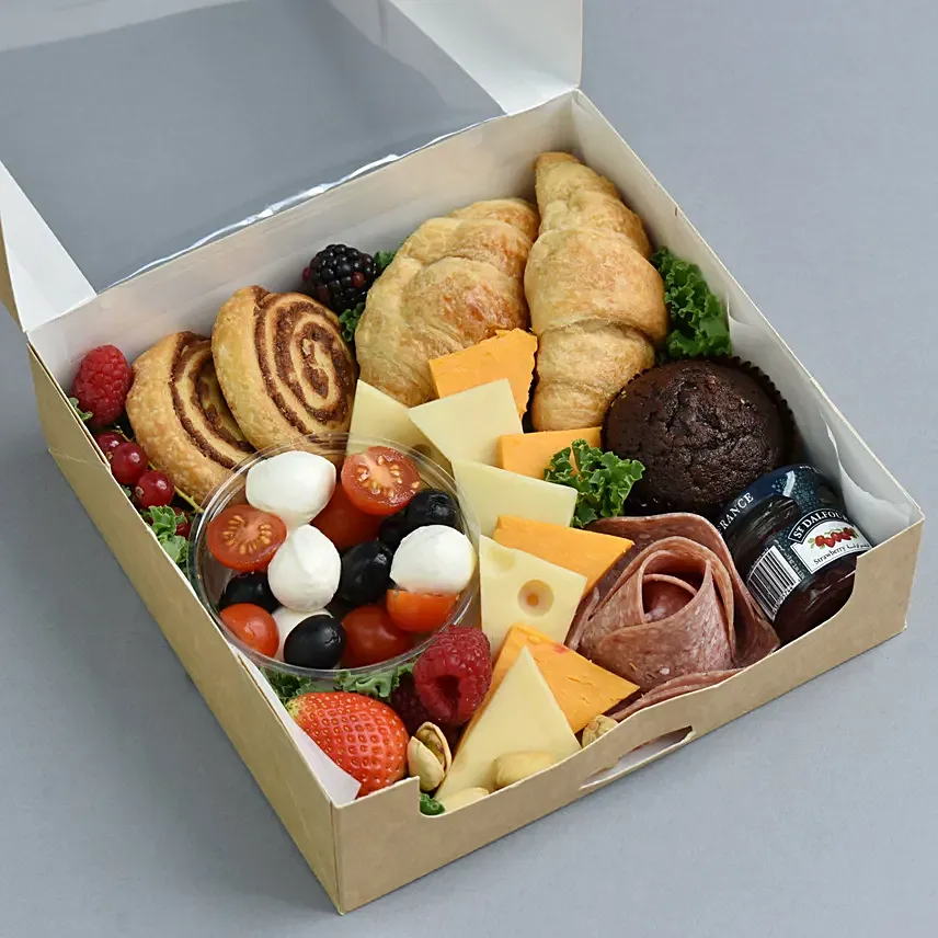 Breakfast Feast Box: Edible Gifts