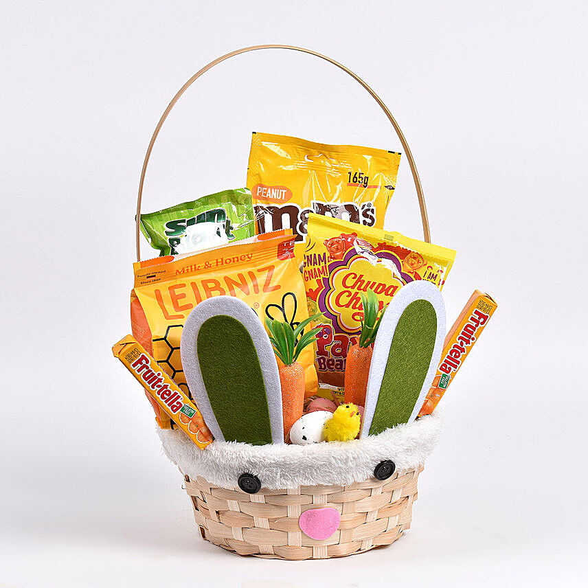 Bunny Ears Kids Basket: Easter Gifts