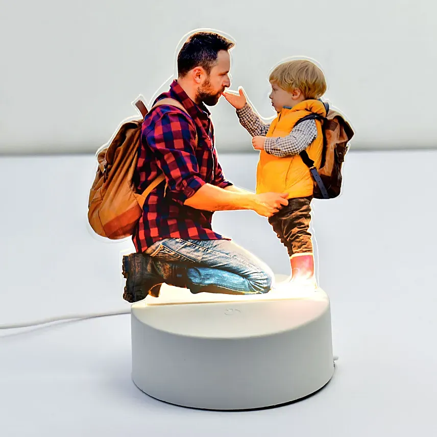 Celebrating Emotions LED Lamp: Custom Father's Day Gifts