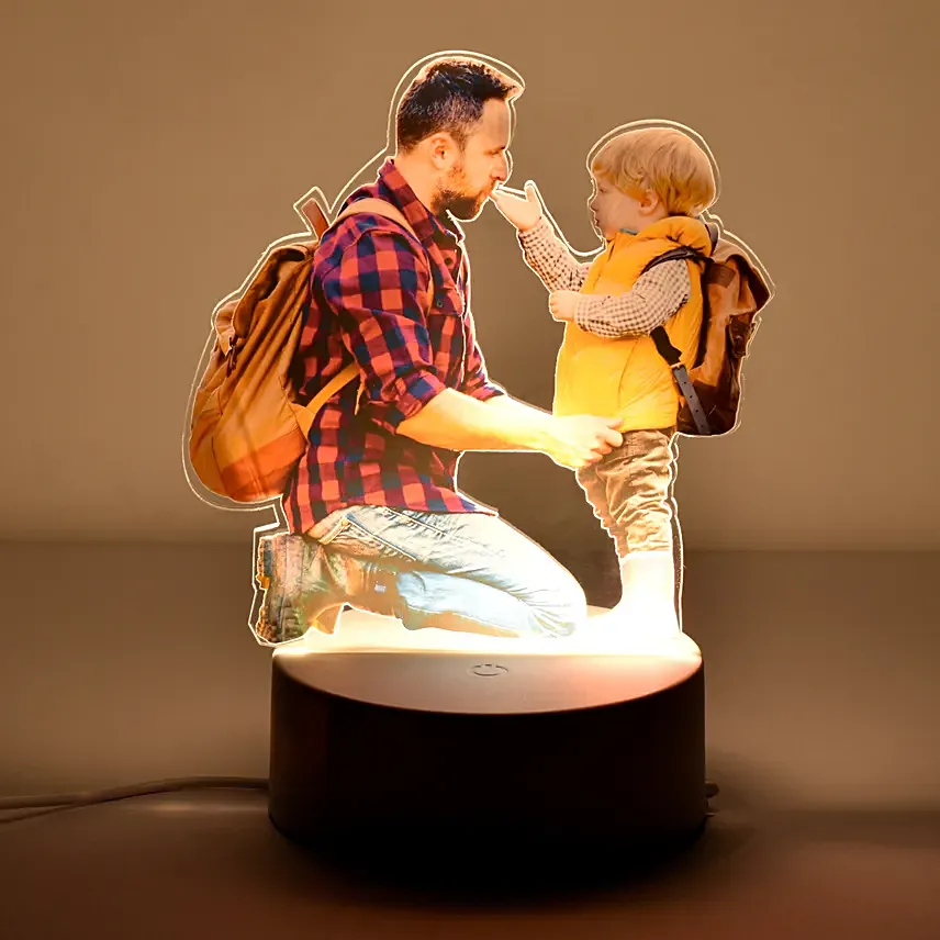 Celebrating Emotions LED Lamp: Personalized Gifts
