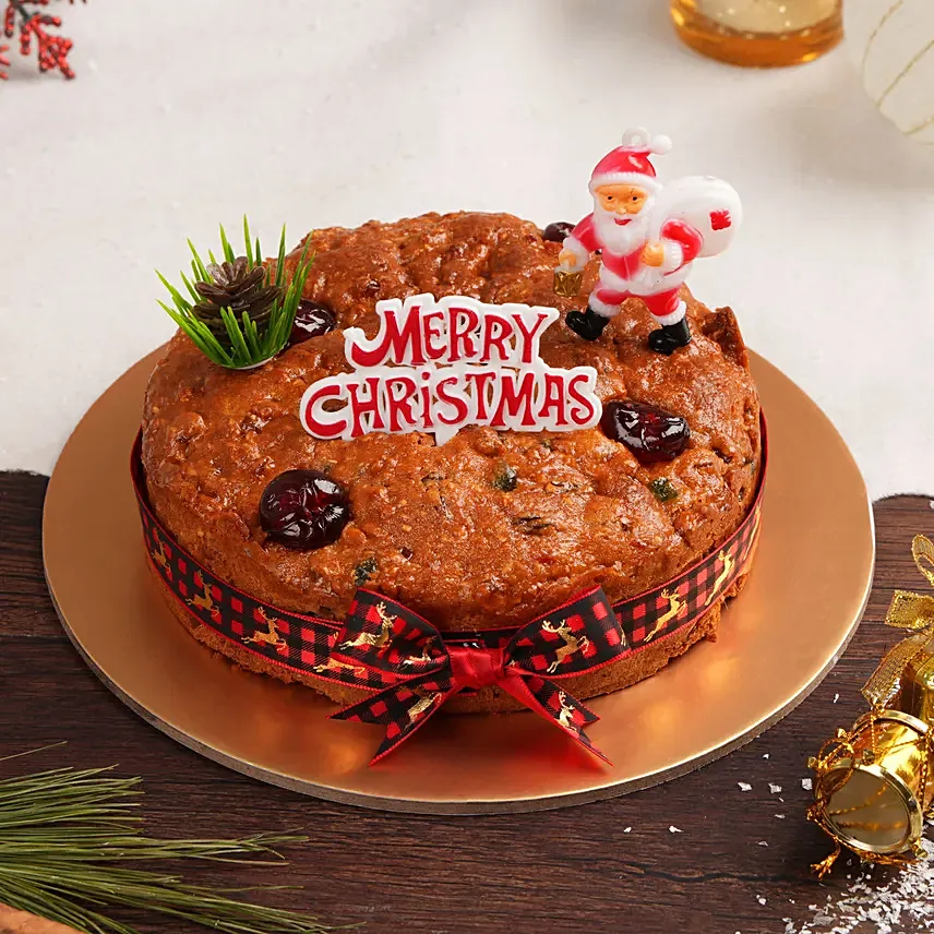 Cherry Plum Christmas Cake: Plum Cakes Dubai