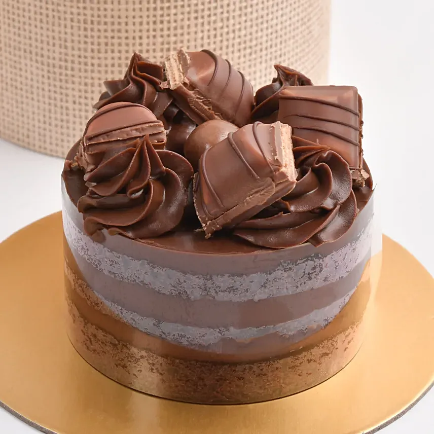 Chocolatey Mono Cake: Congratulations Cakes