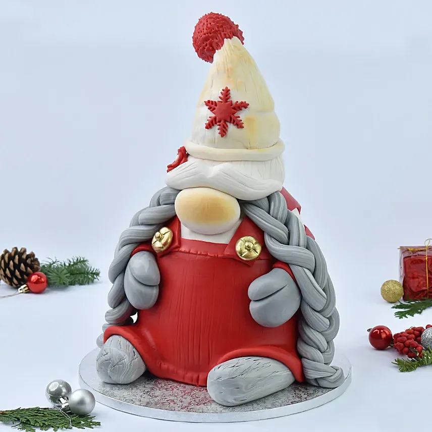 Christmas and Santa Red Velvet Cake: Red Velvet Cake Dubai