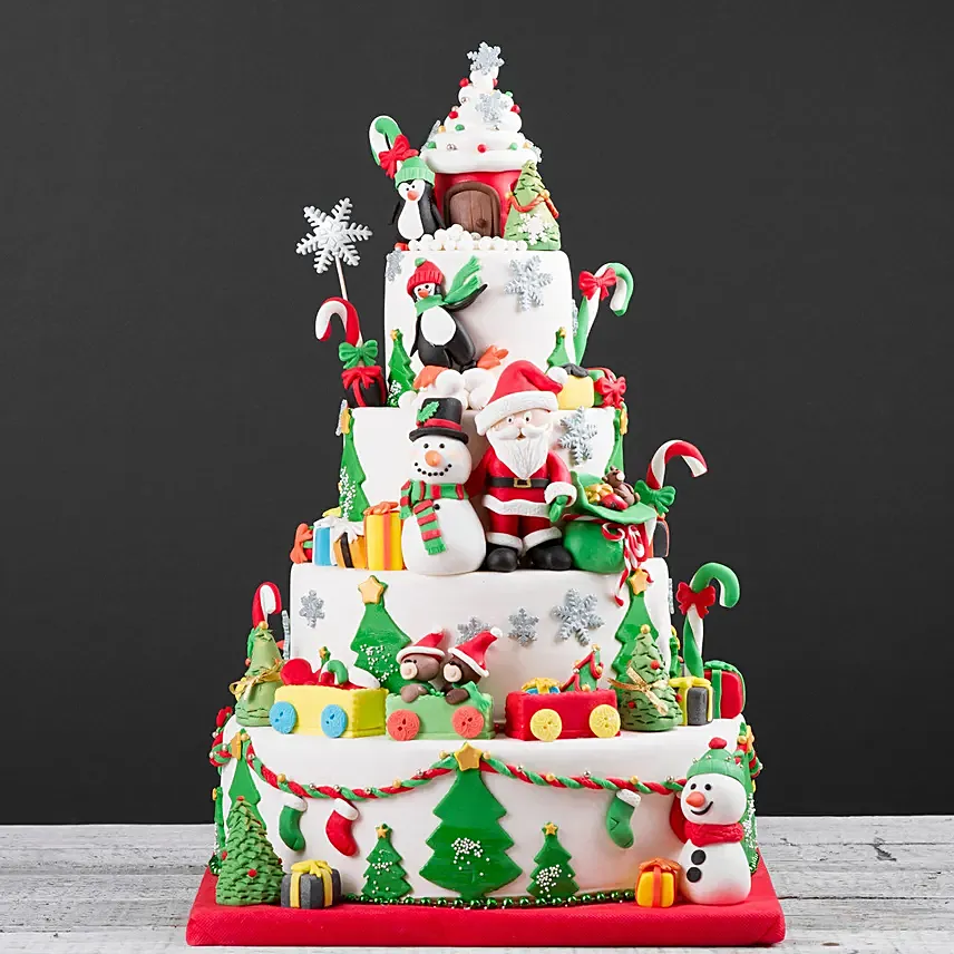 Christmas Carnival Cake: Cakes Delivery for Wife