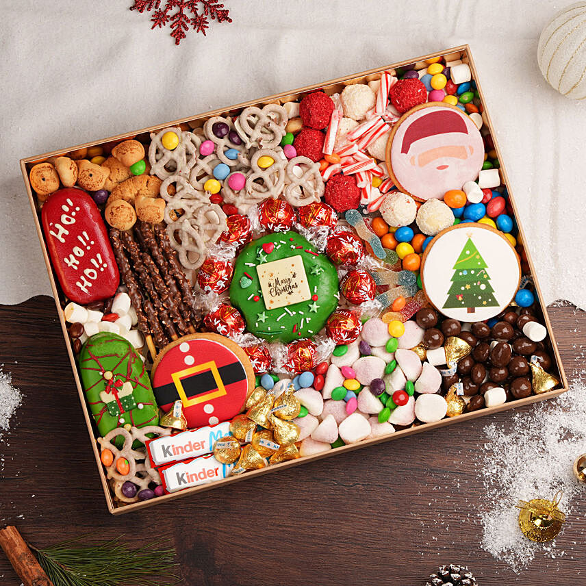 Ho Ho Ho Christmas Snack Box: Christmas Chocolates