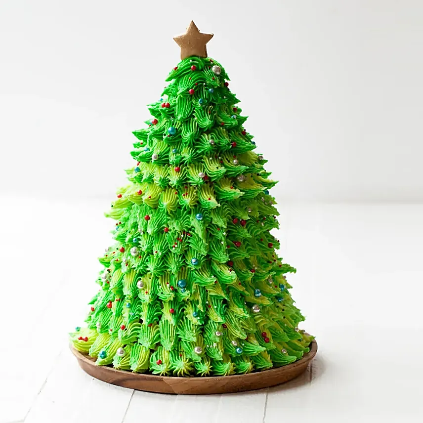 Christmas Tree Red Velvet Cake: Christmas Gifts for Girlfriend