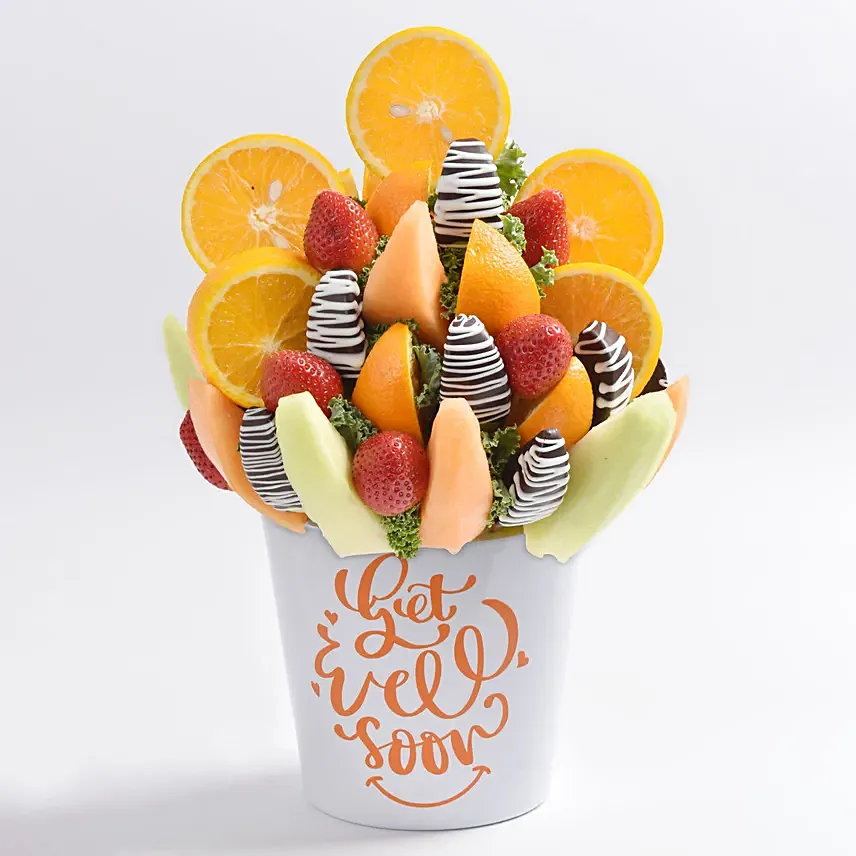 Citrus Burst Arrangement: Fruits Arrangement