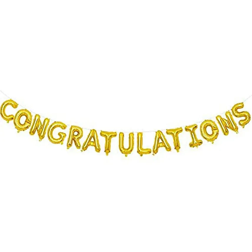 Congratulations Balloon Set: Graduation Gift Ideas