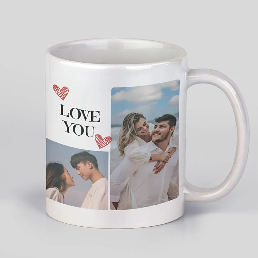 Couple Love Personalized Mug: Anniversary Mugs