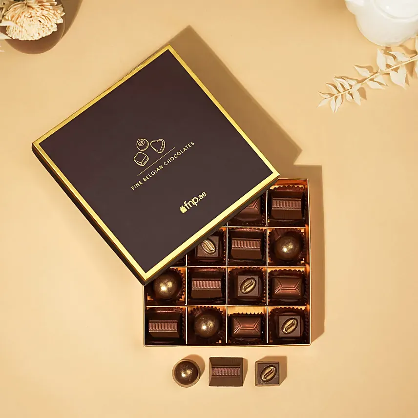 Creamy Crunch Chocolate Box Of 16: Islamic New Year Gifts
