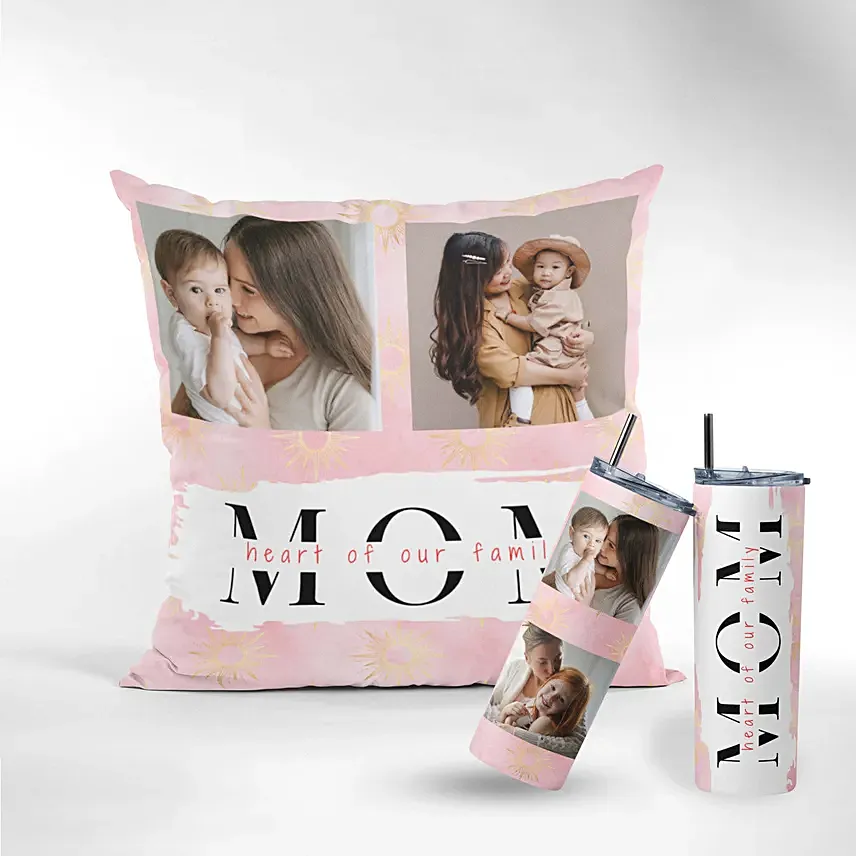 Cushion And Mom Design Tumbler: Cushions for Mothers Day