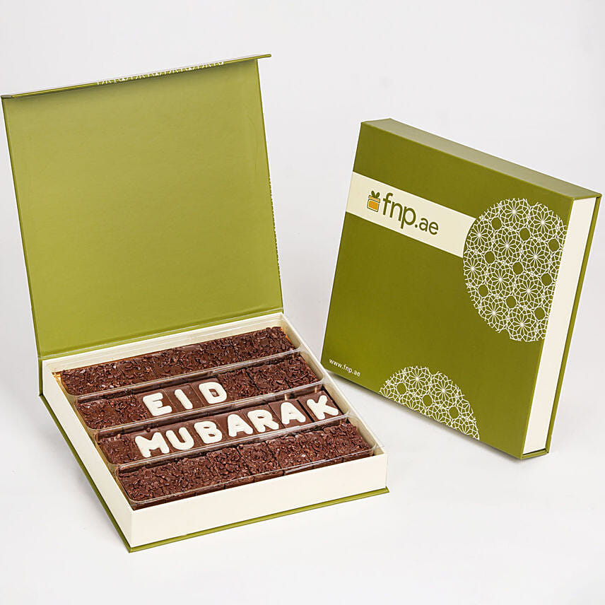 Customized EID Chocolate Box: Eid Mubarak Chocolates