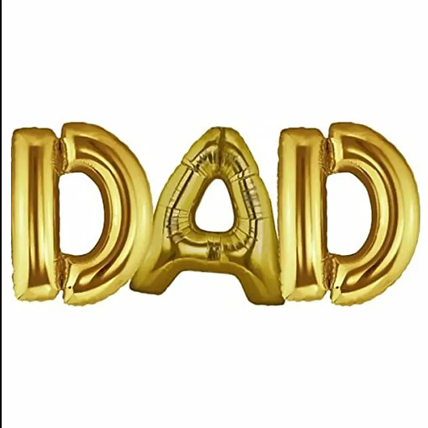 Dad Balloon Set: Helium Balloons Delivery