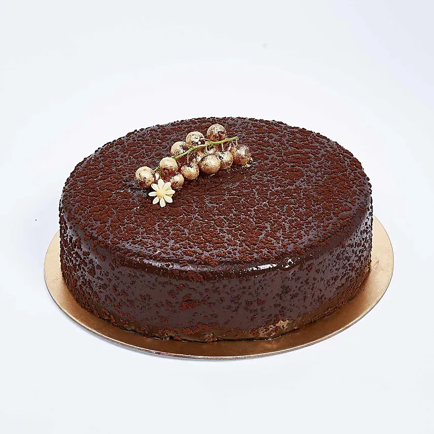 Dark Chocolate Cake: Birthday Gifts to Dubai