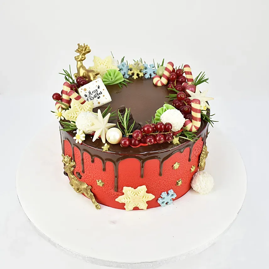 Delightful Christmas Chocolate Cake: Christmas Gifts for Wife
