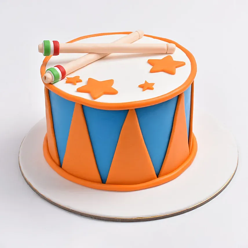 Drum Cake: Birthday Cakes for Boys/Girls