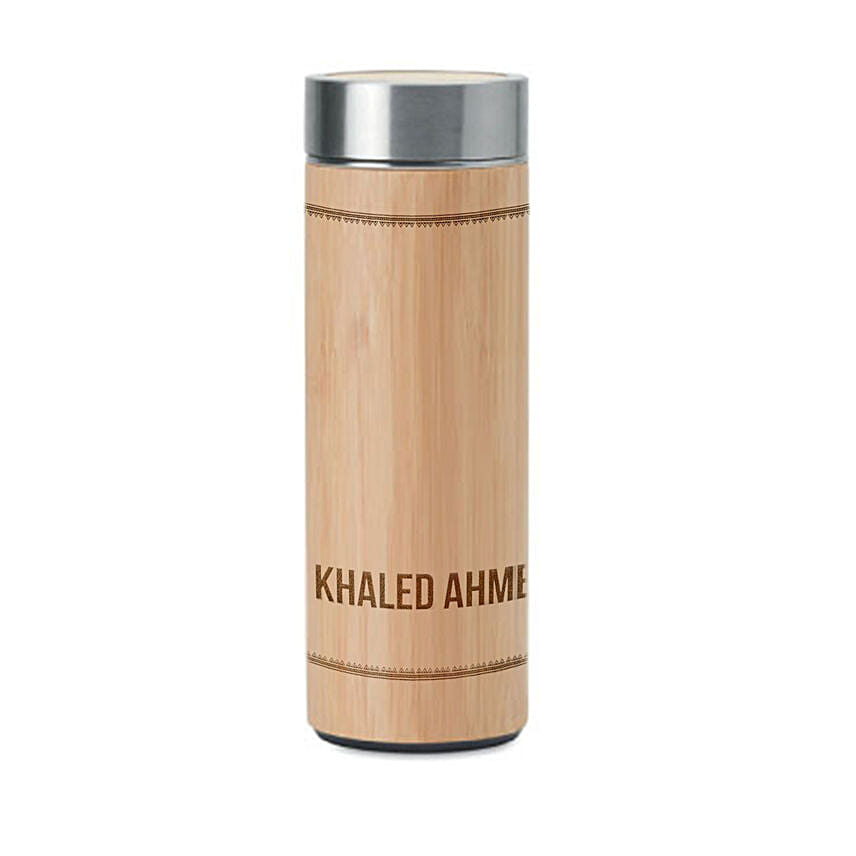 Engraved Bamboo Infuser: Bhai Dooj Gifts