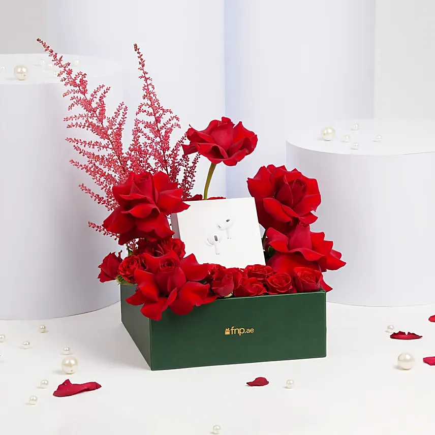 Airpods Pro 2nd Generation With Roses: Accessories 
