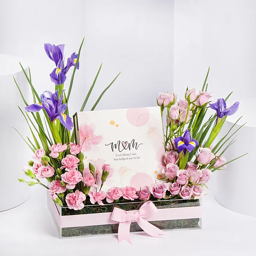 Moms Love Chocolate And Flowers: Flowers & Chocolates for Mothers Day