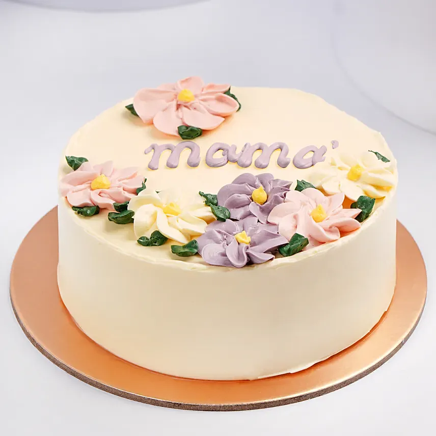 Mama Floral Chocolate Cake: Mothers Day Cake