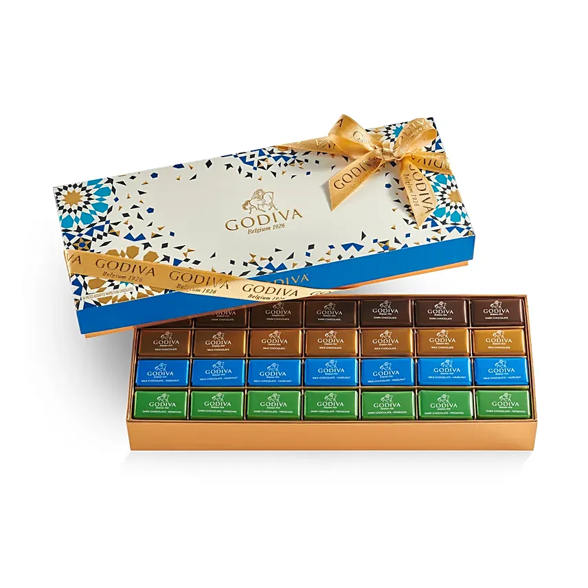 شوكولاتة جوديفا - مجموعة رمضان والعيد بوكس 84 قطعة: 