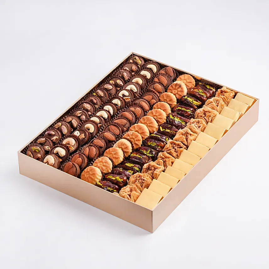 Assorted Tempting Delights Box: Cookies in Dubai