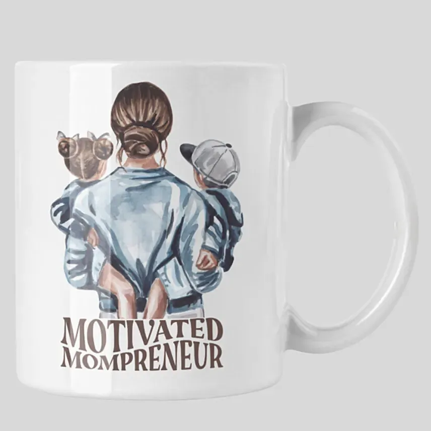 Motivated Mompreneur Mug: Personalized Mother's Day Mugs