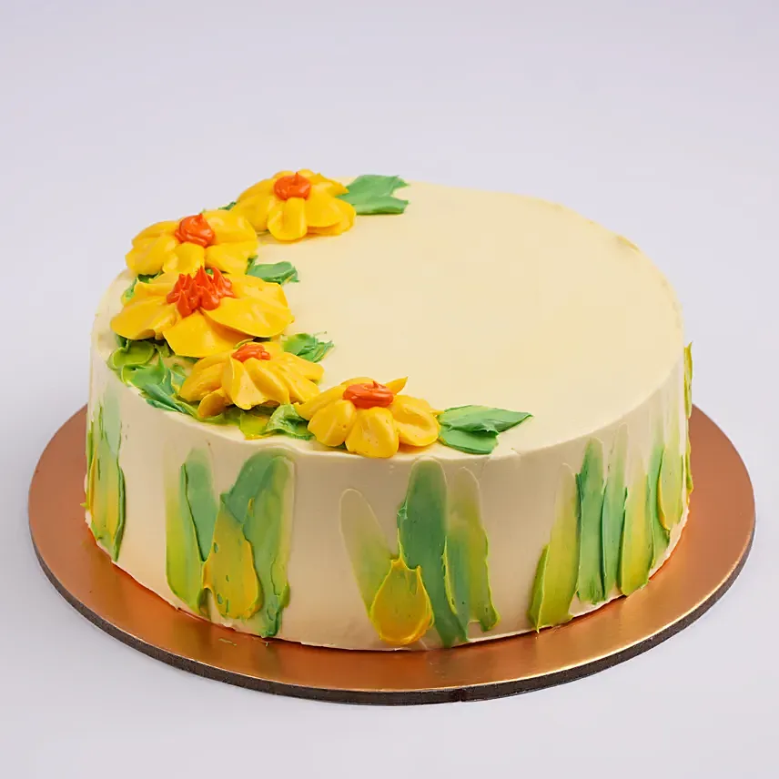 Daffodils Chocolate Cake: Birthday Gift Ideas